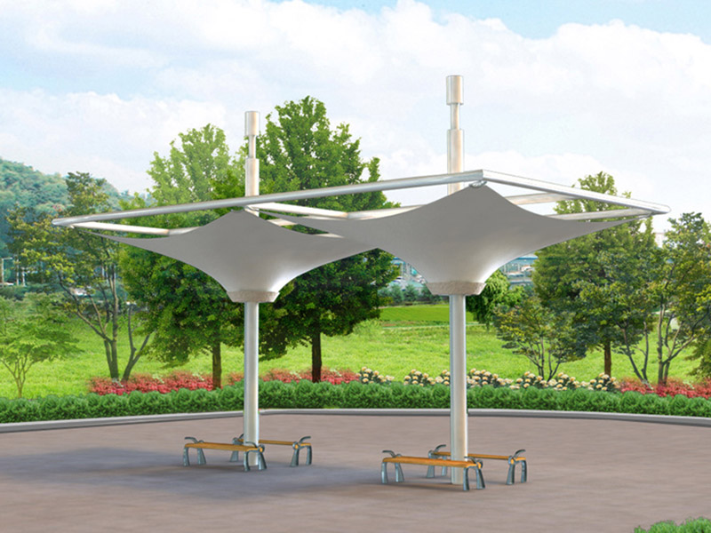 廣場最觀膜結(jié)構(gòu)   