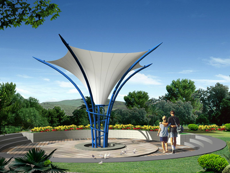 廣場最觀膜結(jié)構(gòu)  