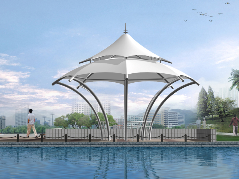 廣場最觀膜結(jié)構(gòu)