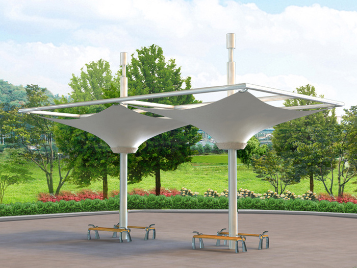 膜結(jié)構(gòu)自行車棚                