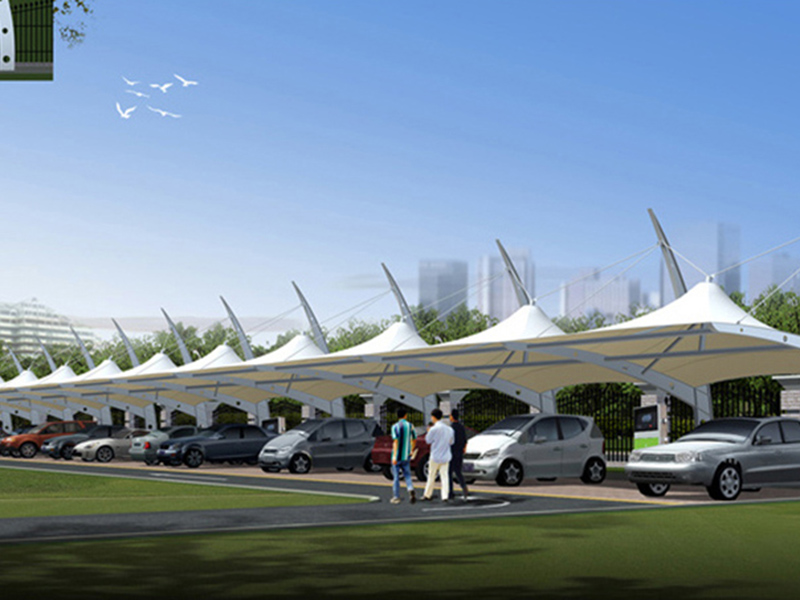 膜結(jié)構(gòu)自行車棚              